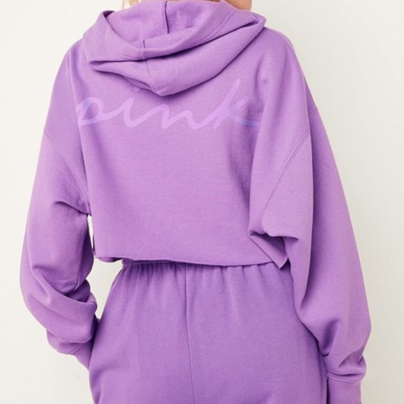 NWT Chloe x Halle Purple Hoodie Size M - Picture 4 of 15